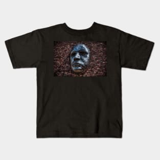 Face In The Shadows Kids T-Shirt